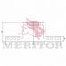 MBR5046 MERITOR Тормозной диск