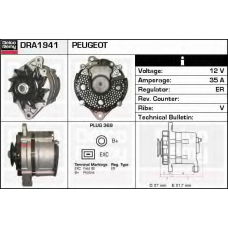 DRA1941 DELCO REMY Генератор