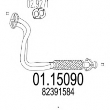 01.15090 MTS Труба выхлопного газа