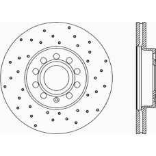 BDRS2151.25 OPEN PARTS Тормозной диск