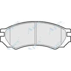 PAD694 APEC Комплект тормозных колодок, дисковый тормоз