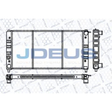 RA0250000 JDEUS Радиатор, охлаждение двигателя