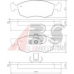 37286 OE ABS Комплект тормозных колодок, дисковый тормоз