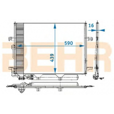 7402321 BEHR Condenser