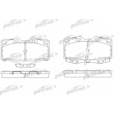 PBP797 PATRON Комплект тормозных колодок, дисковый тормоз