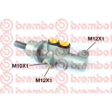 M 59 002 BREMBO Главный тормозной цилиндр