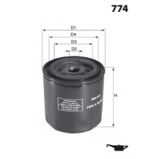 LFOS163 LUCAS FILTERS Масляный фильтр