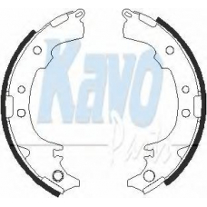 BS-9914 KAVO PARTS Комплект тормозных колодок