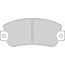 FD6253A NECTO Комплект тормозных колодок, дисковый тормоз