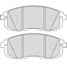 FDB4148 FERODO Комплект тормозных колодок, дисковый тормоз