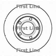 FBD1259 FIRST LINE Тормозной диск