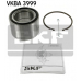 VKBA 3999 SKF Комплект подшипника ступицы колеса