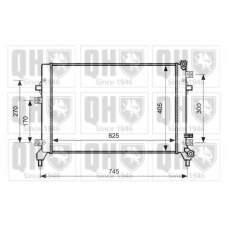 QER2618 QUINTON HAZELL Радиатор, охлаждение двигателя