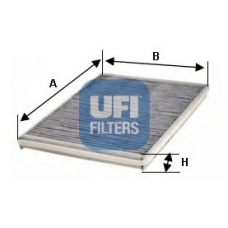 54.161.00 UFI Фильтр, воздух во внутренном пространстве