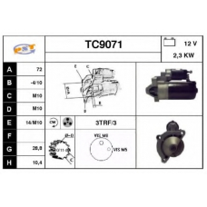 TC9071 SNRA Стартер