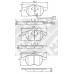 6714 MAPCO Комплект тормозных колодок, дисковый тормоз