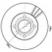 BDC3317 QUINTON HAZELL Тормозной диск