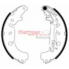 MG 201 METZGER Комплект тормозных колодок