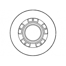 NBD1419 NATIONAL Тормозной диск
