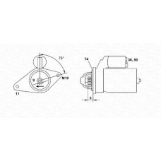 943241064010 MAGNETI MARELLI Стартер