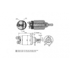 ZM543 ERA Тяговое реле, стартер