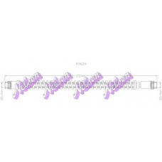 H3624 Brovex-Nelson Тормозной шланг