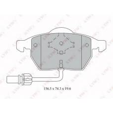 BD1216 LYNX Bd-1216 колодки тормозные дисковые lynx