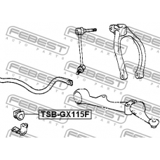 TSB-GX115F FEBEST Опора, стабилизатор