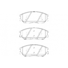 WBP24167A WAGNER LOCKHEED Комплект тормозных колодок, дисковый тормоз