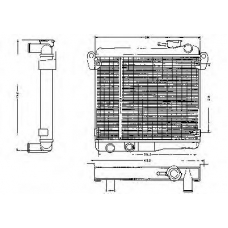 883800 VALEO Радиатор, охлаждение двигателя