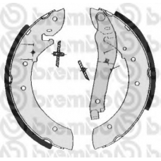 S 61 510 BREMBO Комплект тормозных колодок