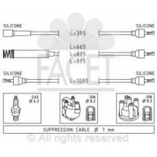 4.8516 FACET Комплект проводов зажигания