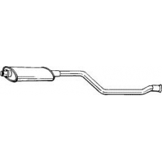 281-545 BOSAL Средний глушитель выхлопных газов