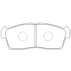 PN-9426 JNBK Колодки тормозные