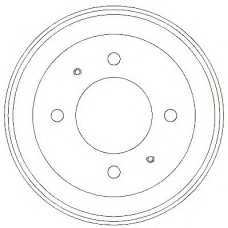 329321J JURID Тормозной барабан
