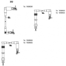 252 BREMI Ккомплект проводов зажигания