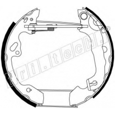 16372 fri.tech. Комплект тормозных колодок