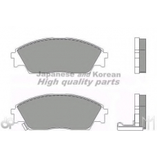 H027-03 ASHUKI Комплект тормозных колодок, дисковый тормоз