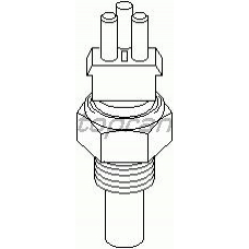 400 869 TOPRAN Датчик, температура охлаждающей жидкости