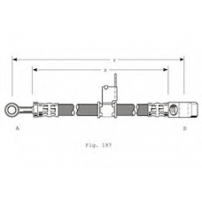 PHD150 TRW Тормозной шланг