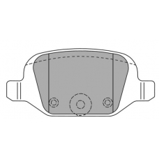 FBP-1154-01 FREMAX Комплект тормозных колодок, дисковый тормоз