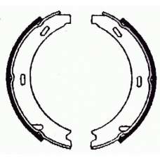 06870 KAWE Комплект тормозных колодок, стояночная тормозная с
