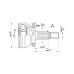 CVJ5170.10 OPEN PARTS Шарнирный комплект, приводной вал