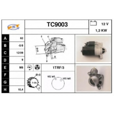 TC9003 SNRA Стартер