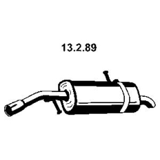 13.2.89 EBERSPACHER Глушитель выхлопных газов конечный