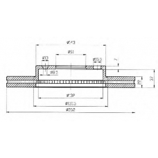 BDC4404 QUINTON HAZELL Тормозной диск