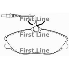 FBP3060 FIRST LINE Комплект тормозных колодок, дисковый тормоз