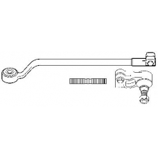46804 SPIDAN Поперечная рулевая тяга