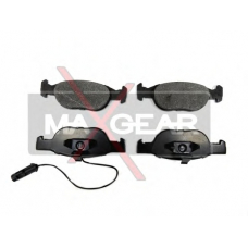 19-0626 MAXGEAR Комплект тормозных колодок, дисковый тормоз