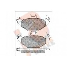 RB1314 R BRAKE Комплект тормозных колодок, дисковый тормоз